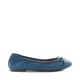 Dune Ladies Harping DD-Charm Ballet Flats Size UK 8 Flat Heel Ballet Pumps Blue