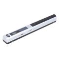 Portable Scanner, 900DPI Mobile Document Scanner USB 2.0 Compact for Photo (Silver)