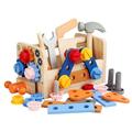 HEMOTON 1 Set Tool Table Toy Tools Wood Tool Toys Tool Learning Toy Funny Kids Plaything Kids Toys Kids Learning Toy Educational Learning Toy Educational Tool Toy Puzzle Gift Child Wooden