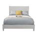 AllModern Williams Low Profile Standard Bed Wood in Gray | King | Wayfair FB0DA05F0DE14A53A410B1CEC90034DF