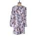 Draper James Romper: Blue Floral Motif Rompers - Women's Size 6