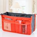 Women's Fashion Bags Makeup Bag Toiletry Bag Cosmetic Bag Makeup Nylon Travel Zipper Waterproof Pink Yellow Red