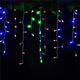 LED Curtain Lights Solar 3x0.5m 4mx0.6m 5x0.8 24V Low Voltage Remote Control Solar Power Plug-in Dual Purpose String Light Thanksgiving Christmas Outdoor Party Garden Decoration Fairy Lights Gypsophila 1 set