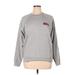 Bella Freud Sweatshirt: Gray Marled Tops - Women's Size X-Large