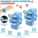 KEINXS 2-Pack Kids Walkie Talkies Watches for 3-12 Year Old Children Walkie Talkies for Kids 2 Way Radio Toy with LCD Flashlight Multifunction Children Walkie Talkiesfor Outside Camping Hiking