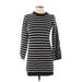 Madewell Casual Dress - Sweater Dress: Black Dresses - Women's Size 2X-Small