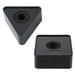 2 Pcs Microphone Logo Stations Professional Wireless Handheld Square Shaped Mark