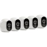 Pre-Owned Arlo Wireless Home Security 5 Camera Kit VMS3530-100NAR - WHITE (Fair)