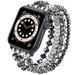 V-Moro Beaded Bracelet Compatible for Apple Watch Band 42-45mm Series Women Fashion Handmade Elastic Stretch Strap