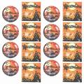 Paper Plates Disposable Tableware Trays Halloween Dish Napkins Party Decorations