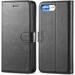 TUCCH iPhone 8 Plus Wallet Case iPhone 7 Plus Case Premium PU Leather Flip Case with Card Slot Stand Holder Magnetic Closure [Shockproof TPU Interior Case] Compatible with iPhone 7/8 Plus Black