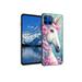 Whimsical-unicorn-dreams-1 phone case for Moto G 5G Plus for Women Men Gifts Flexible Painting silicone Shockproof - Phone Cover for Moto G 5G Plus