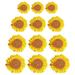 Patches Sew Sunflower Flower Patch Appliques Kids Cloth Sewing Applique Craft Diy Clothes Embroidered Badges Decorative