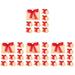 40 Sets Candy Gifts The Gift Treat Boxes Party Favors Candy Wedding Party Gift Wedding Favor Boxes Gift Box Light Luxury Souvenir Red Polyester Bridesmaid
