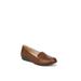 Women's India Flat by LifeStride in Brown Faux Leather (Size 9 N)