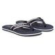 Zehentrenner TOMMY HILFIGER "HILFIGER BEACH SANDAL" Gr. 42, blau (dunkelblau) Damen Schuhe Strandaccessoires