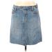 Old Navy Denim Skirt: Blue Solid Bottoms - Women's Size 10