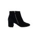 Cole Haan zerogrand Ankle Boots: Black Solid Shoes - Women's Size 8 - Almond Toe