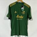 Adidas Shirts | Adidas Portland Timbers Soccer Jersey Nwt | Color: Gold/Green | Size: L