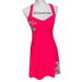 Athleta Dresses | Athleta Saline Montego Athletic Mini Boho Floral Swim Dress Athleisure Xs | Color: Pink/Red | Size: Xs