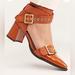 Free People Shoes | Free People Hendrix Heels Womens Size 6 Boho | Color: Brown/Tan | Size: 6