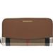 Burberry Accessories | Burberry Wallet Womens Canvas Leather | Color: Brown/Tan | Size: Os