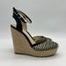 Jessica Simpson Shoes | Jessica Simpson Zestah Espadrille Wedge Sandal Size 8 | Color: Black | Size: 8