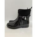 Michael Kors Shoes | Michael Kors Women's Fulton Rain-Boot Black, Size:10 | Color: Black/Silver | Size: 10