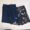 Adidas Bottoms | Bundle Of Two Pairs Adidas Shorts Toddler Boys 3t | Color: Black/Blue | Size: 3tb