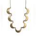 J. Crew Jewelry | Gold Tone Scalloped J Crew Necklace | Color: Gold | Size: Os