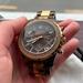 Michael Kors Accessories | Michael Kors Women's Rose Gold & Tortoiseshell Watch (New Battery) (Mk 5416) | Color: Brown | Size: Os