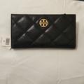 Tory Burch Bags | Brand New Black Quilted Tory Burch Wallet | Color: Black | Size: Os