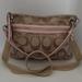 Coach Bags | Coach Pink/Tan Crossbody Purse With Shoulder/Body Strap | Color: Pink/Tan | Size: Os