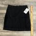 Free People Skirts | Free People Black Denim Mini Skirt Size 4 | Color: Black | Size: 4