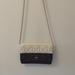 Kate Spade Bags | Kate Spade - Cream & Black Quilted Two-Toned Fold-Over Gold Chain Crossbody | Color: Black/White | Size: Os