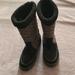 Coach Shoes | Coach Women’s Worm Winter Boots Size9 Round Toe Black And Gray Very Good Quality | Color: Black/Gray | Size: 9