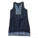 Madewell Dresses | Madewell Embroidered Dress | Color: Black/Blue | Size: 4