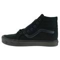 Vans Sk8-hi Lite Plus, Unisex-Erwachsene Hohe Sneakers, Schwarz (Canvas/Black/Black), 44.5 EU