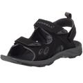 Merrell DOWNSTREAM SPORT/BLACK J88211, Herren Sandalen/Outdoor-Sandalen, schwarz, (BLACK), EU 48, (US 15), (UK 14)