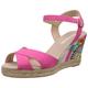 Desigual Damen Bahia Sandalen, Rosa 3167 Fandango Pink, 38 EU