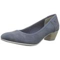 s.Oliver Damen 22301 Pumps, Blau (Denim 802), 40