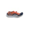 Nike Sneakers: Orange Print Shoes - Women's Size 8 - Almond Toe