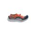 Nike Sneakers: Orange Print Shoes - Women's Size 8 - Almond Toe