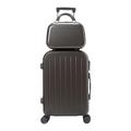 PASPRT Carry On Luggage Lightweight Suitcases Zipper Luggage Combination Lock Luggage Suitcase High Fashion Trolley Luggage Hard Luggage (Blue 26)