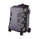 PASPRT Carry On Luggage Skateboard Trolley Luggage 21-inch Creative Luggage Suitcases Waterproof Luggage Suitcase Lightweight Suitcase Unisex (Grey)
