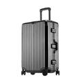 PASPRT Carry On Luggage Large Capacity Suitcase with Caster Luggage Aluminum Frame Luggage Suitcase Waterproof Trolley Luggage Carry on Luggage (Gold 29inch)