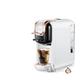 PiddLE Coffee Machines Coffee Machine Cafetera Hot/Cold 4in1 Multiple Capsule Capsule pod Ground Coffee (Color : White) (White)