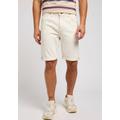 Jeansshorts LEE "5 POCKET SHORT" Gr. 30, N-Gr, weiß (clean white) Herren Jeans Shorts