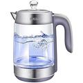 Kettles,Electric Tea Kettle Glass 2200W Fast Heating Electric Kettle Led Indicator Light with Auto Shut Off and Boil Dry Protection 1.8L vision