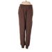 Sundays Sweatpants - High Rise: Brown Activewear - Women's Size X-Small